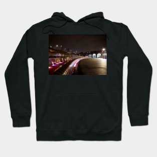 sheffield train station at night Hoodie